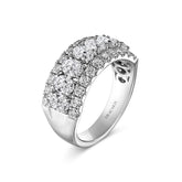 Oval & Brilliant Cut Diamond Ring - Dracakis Jewellers